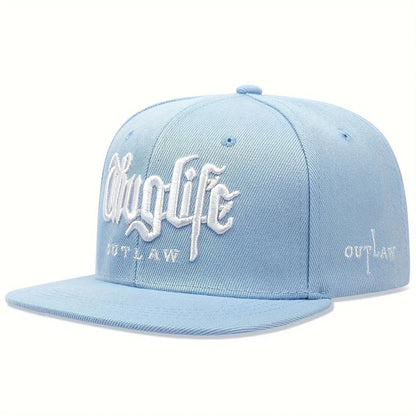 1 Pcs Fashion Fastball CAP Thuglife Embroidery Hiphop Baseball Cap Snapback Hat Adult Outdoor Casual Sun Casual Bone Adjustable