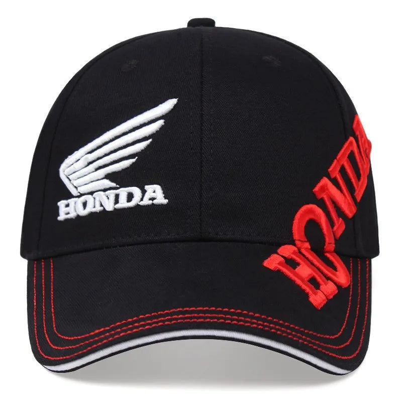 HONDA Car Baseball Cap Cotton Embroidery Women's Outdoor Sunscren Sun Hat Men's Golf Hat Best Acessores for Honda Cars