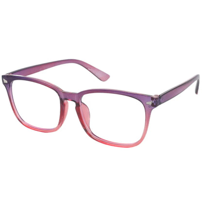 Blue Light Blocking Glasses Square Nerd Eyeglasses Frame Anti Blue Ray Computer Game Glasses