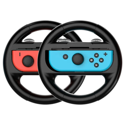 For Nintendo Switch Oled Steering Wheel Grip For Joy-con Joystick Handle Racing Game Controls Peripheral Accessories