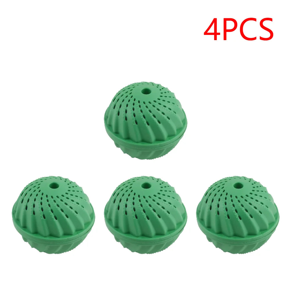 1-6PCS Eco-Friendly Wash Ball - Washing Machine Non-Chemical Detergent Laundry Ball  Household Eco Hi-Ball