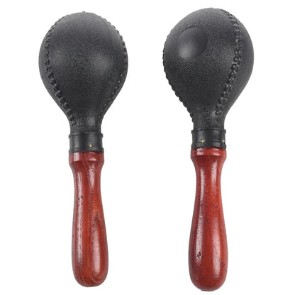 Miwayer Professional Pair of Maracas Shakers Rattles Sand Hammer Percussion Instrument Musical Toy for KTV Party