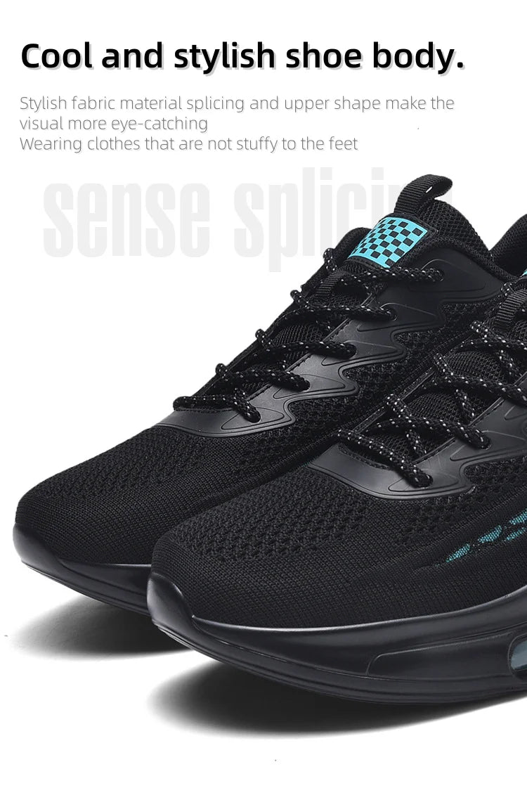 2024 Casual Shoes Breathable and Anti slip Walking Shoes Men's Shoes Outdoor Comfortable and Fashionable Lace up Running Shoes