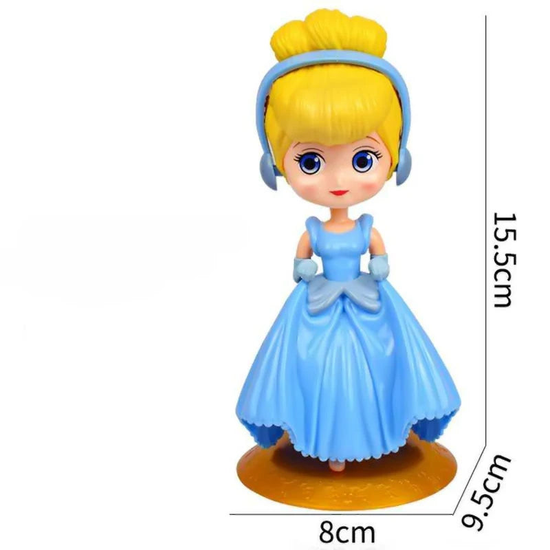 Disney Frozen Theme Cake Decoration Anna Elsa Princess Furnishing Articles Caketopper For Girl Birthday Party Cake Decor Supplie