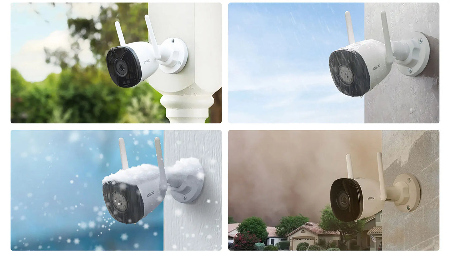 3PCS IMOU Bullet 2C 4MP Wifi Camera IP67 Weatherproof AI Human Detection Outdoor Surveillance IP Security Camera Wholesale