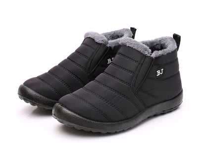 Women Winter Shoes New Waterproof Sneakers Solid Women Casual Shoes Black Chunky Sneakers Comfortable Flat Shoes Woman Mujer