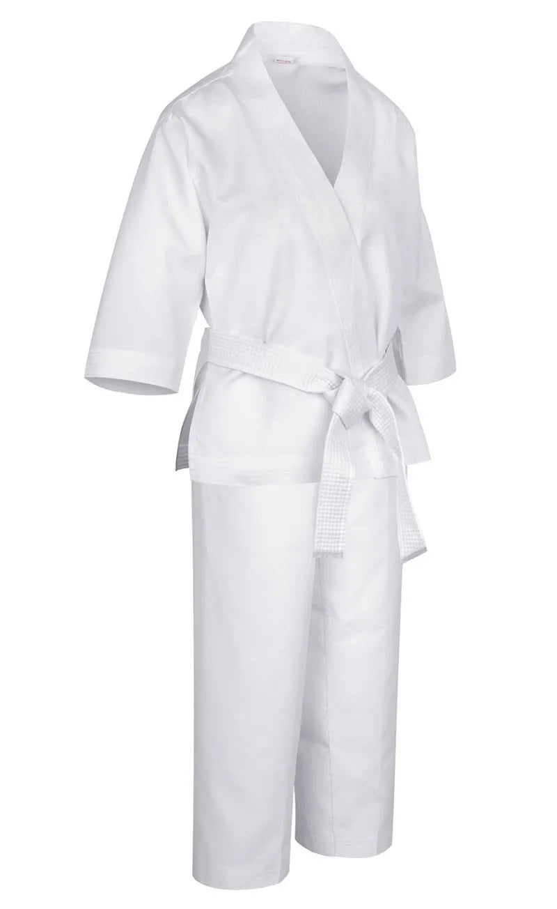 Breathable Karate Uniform Taekwondo Uniform With Belt Elastic Waistband For Kid Sport Training Fitness Gym Taekwondo Clothes