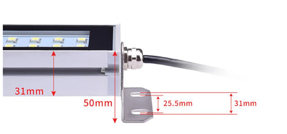 High Brightness LED Machine Tool Working Light Waterproof Oil-proof Explosion-Proof Lamp CNC Lathe Lighting Workshop Light