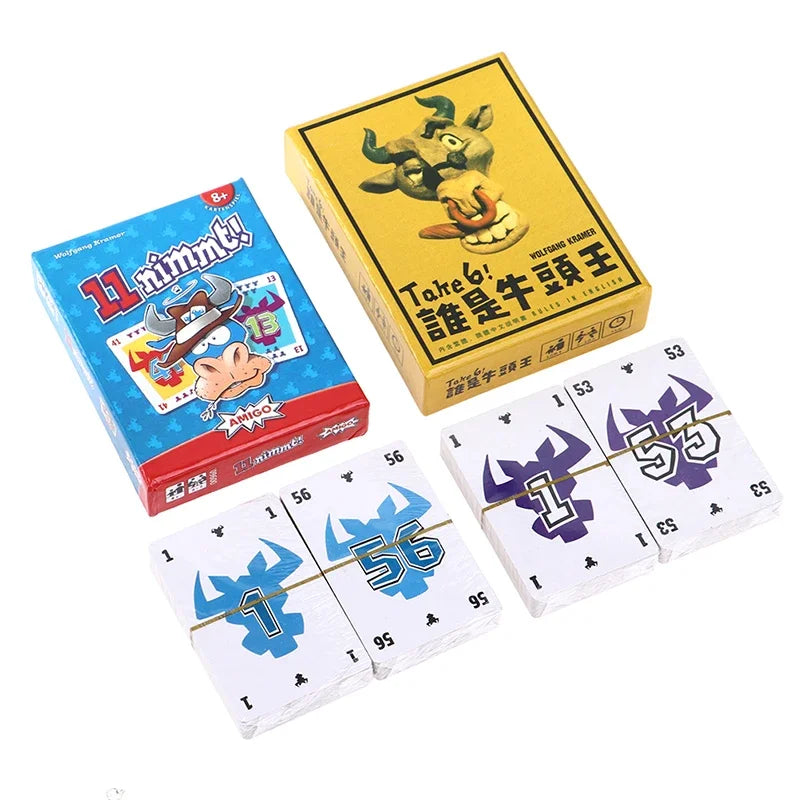 Take 6 Nimmt Board Game  2-10 Players Funny Gift For Party Family Card Games