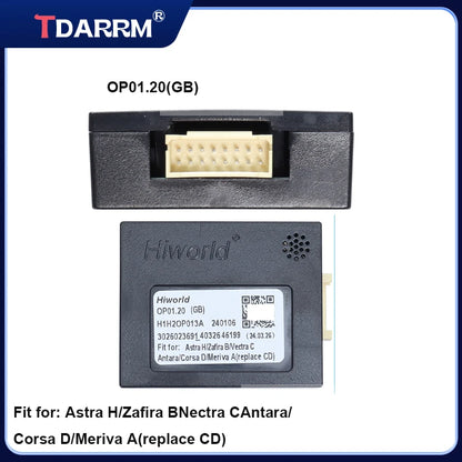 TDARRM Car Radio Adapter Canbus Box Amplifier Decoder For Opel Astra Zafira Antara Vectra Corsa Meriva Combo Agila