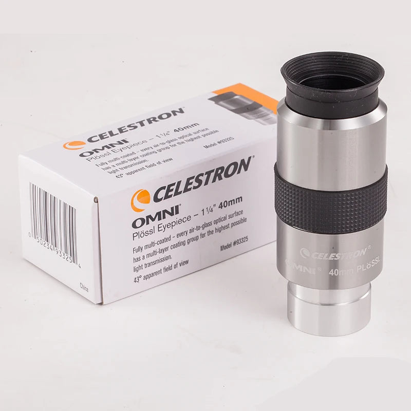 Celestron OMNI Eyepiece, Astronomical Telescope Accessory, 52-Degree Field of View, 4mm, 6mm, 9mm, 12mm, 15mm,32mm,40mm eyepiece