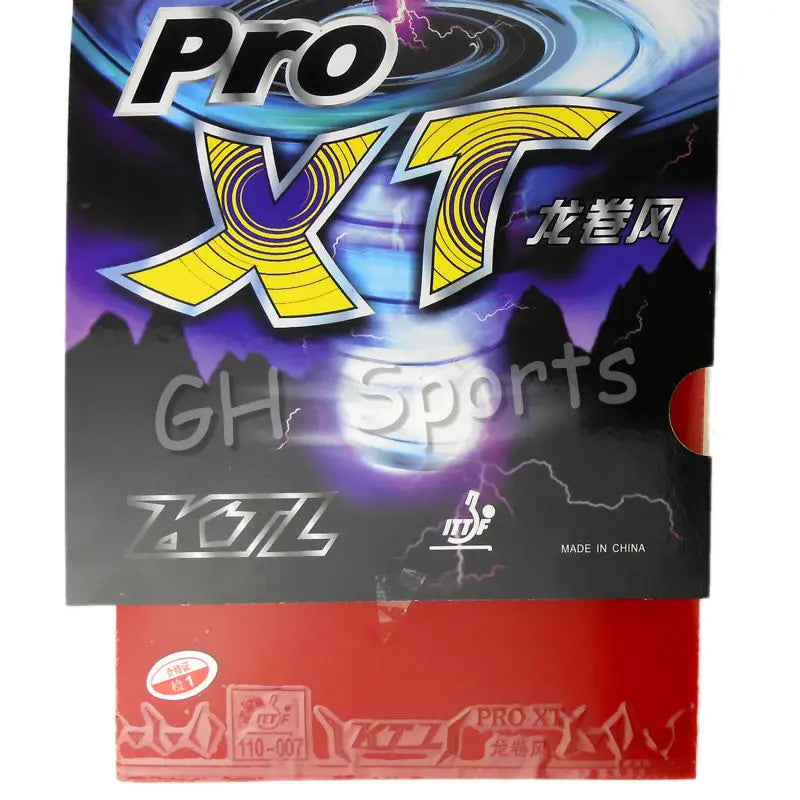 KTL Pro XT Pro-XT ProXT Pimples In Table Tennis Rubber With Sponge Racquet Sports