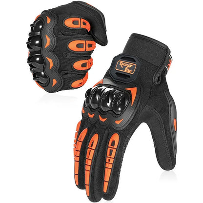 Motorcycle Gloves Summer Waterproof TouchScreen Full Finger Gloves Protective Anti-fallGuantes Moto Non-slip Riding Gloves