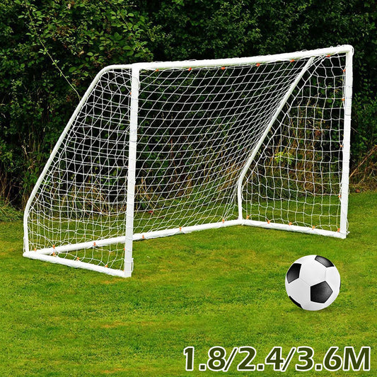 Full Size Football Net For Soccer Goal Post Junior Sports Training 1.8M X 1.2M 2.4M X 1.8M 3.6M X 1.8M Football Net High Qual