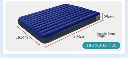 Multifunctional Inflatable Bed Home Outdoor Air Mattress Blue Single Double Pneumatic People Multifunction Mattresses Beds