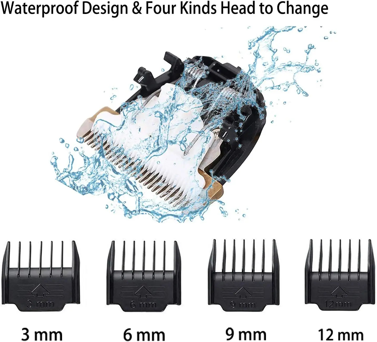 Professional Pet Grooming Clipper Kit Dog Hair Trimmer Electric Cat Shaver ceramic blade Rechargeable Animals Haircut Machine