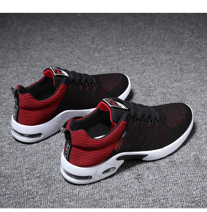 Professional Running Shoes For Men Lightweight Men's Designer Mesh Sneakers Lace-Up Male Outdoor Sports Tennis Shoe