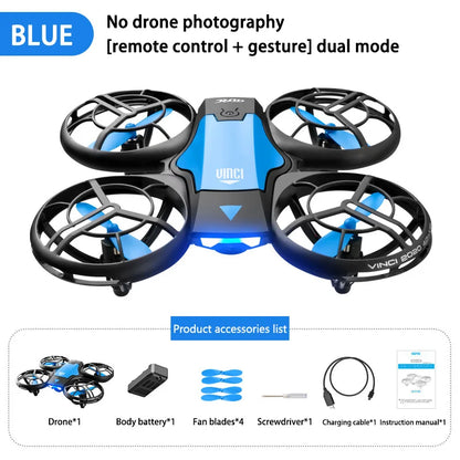 Xiaomi MIJIA V8 New Mini Drone 8K Profession HD 1080P Wide Angle Camera WiFi FPV RC Height Keep Drones Helicopter Kid Toys 4D RC