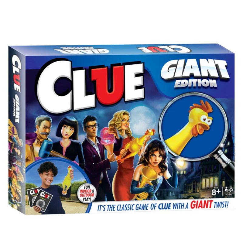 Cluedo Classic Mystery Board Game with Game Board and Cards