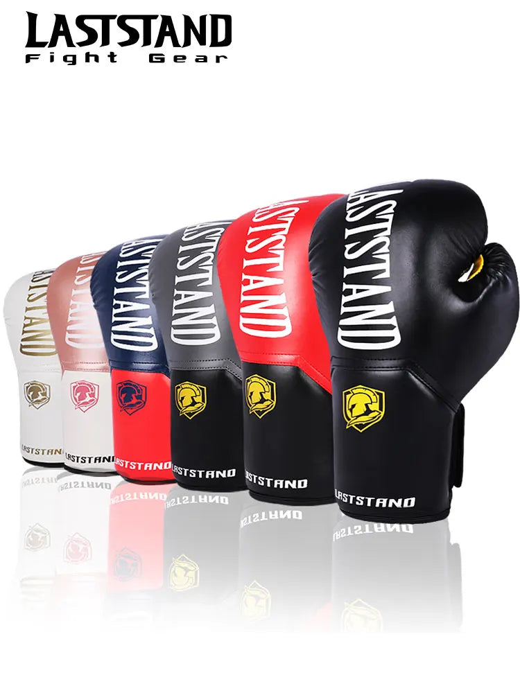 LASTSTAND 10 12 14oz MMA Boxing Gloves for Adult Professional Free Fighting Taekwondo Equipment Kickboxing Sandbag Equipment