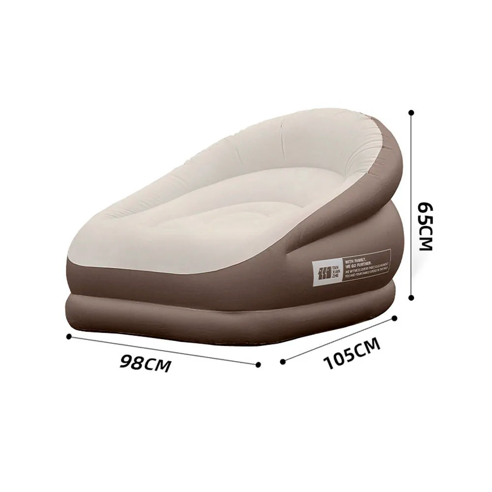 TXZ Outdoor air sofa, fast inflatable air sofa bed,outdoor portable air mattress, lazy camping automatic inflatable sleeping mat