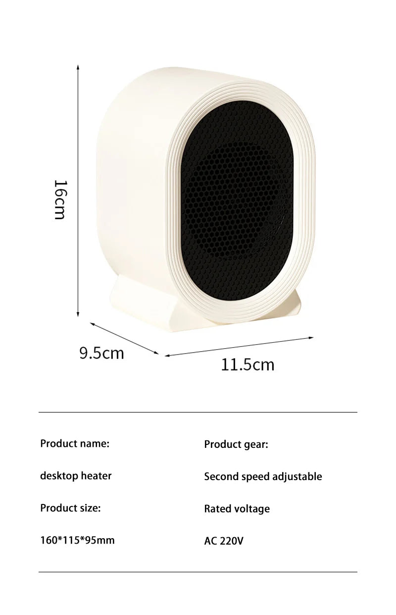 Xiaomi Mijia Desktop Vertical Heater Quick Heating Overheat protection Small Electric Heater Suitable For Home Office EU Plug