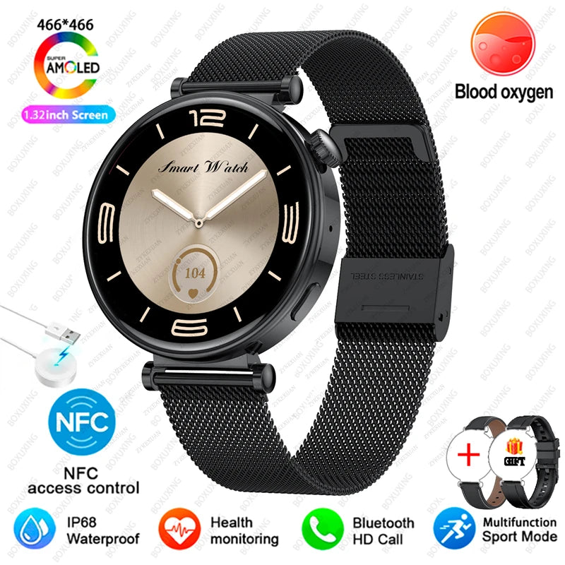 2025 For Original HUAWEI Watch GT5 Mini 40mm Women Smart Watch MenBluetooth Call GPS track AMOLED NFC Bluetooth Call smartwatch