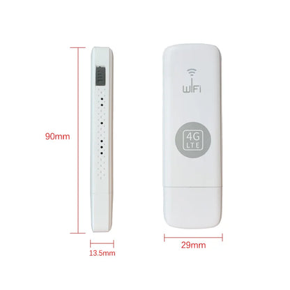 EATPOW 4G Modem USB Dongle WiFi Router with SIM Card Slot 150Mbps Mobile Wireless WiFi Adapter 4G Router Home Office