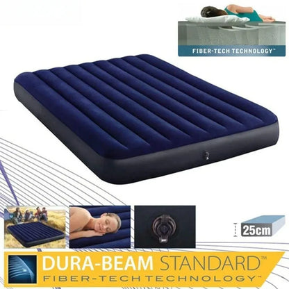 Multifunctional Inflatable Bed Home Outdoor Air Mattress Blue Single Double Pneumatic People Multifunction Mattresses Beds