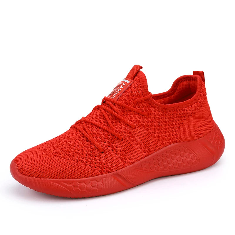 Men Light Running Shoes  Breathable Lace-Up Jogging Shoes for Man Sneakers Anti-Odor Men's Casual Shoes Drop Shipping