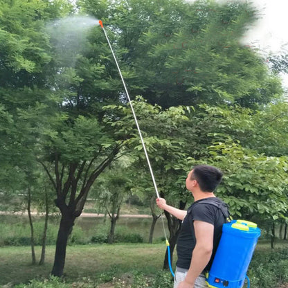 Stainless Steel Sprayer Pipe 2.6m Stainless Steel Spray Extension Pipe Sprayer Tool for Garden Green Space Extension Pole