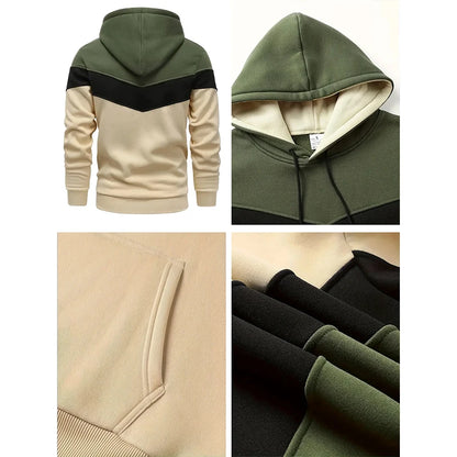 Men's Clothing Casual Sweatshirt Suit Sweatshirts for Men Daily Tricolor Hoodies Hot High Quality 2024 Sports Tracksuit Jogging