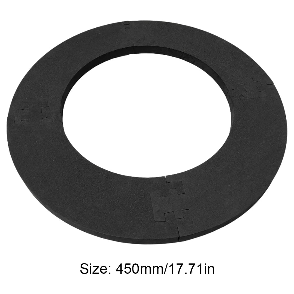 EVA Dartboard Surround Jigsaw Ring Design Dart Board Ring Removable Splicing Dart Board Wall Protector for Dart Lovers