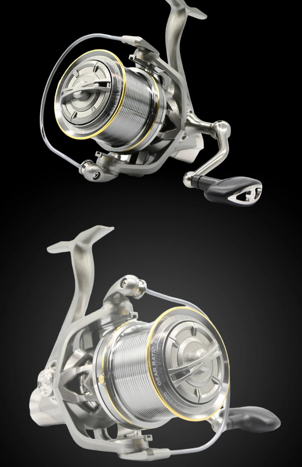 NGK Stainless Steel Bearing Spinning Fishing Reel 8000 9000 10000 12000 14000 25KG Powerful Reel Saltwater Fresh Water Drag