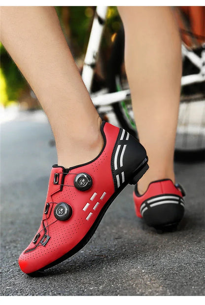 New Cycling Shoes for Men Women Speed Mountain Bicycle Flat SPD Pedals Racing Biking MTB Cleats Road Bike Sneakers