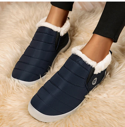 2025 Women Waterproof Shoes Sneakers Winter Plus Size Platform Shoes Flat Platform Sneakers Breathable Outdoor Shoes Woman Mujer