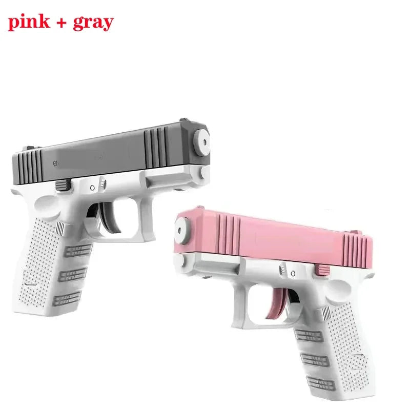 Summer Water Gun non Electric Pistol High-pressure Full Automatic Shooting Water Beach Toy Gun For kid Children Boys Girls