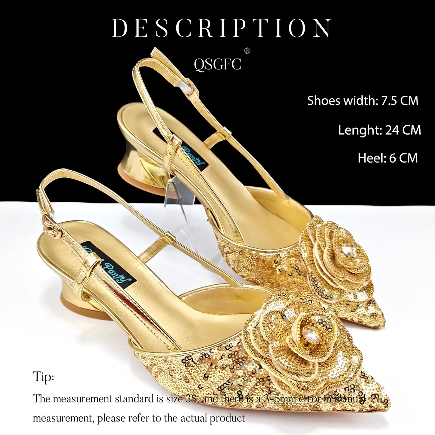 New Arrival Elegant Full of Rhinestone Flower Design Style White Color Party Wedding Pointed Toe Women Shoes and Bag Set