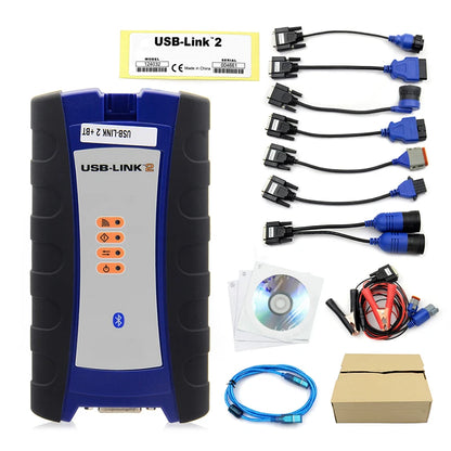 2024 Newest USB Link for Nexiq Nexiq2 Bluetooth Diesel Truck Diagnostic Tools Truck OBD2 Fault Diagnostics Detector