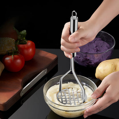 Stainless Steel Potato Mashers Ricers Masher Puree Purple Sweet Potata Pumpkin Grater Makers Tools Crusher Kitchen Acceesories