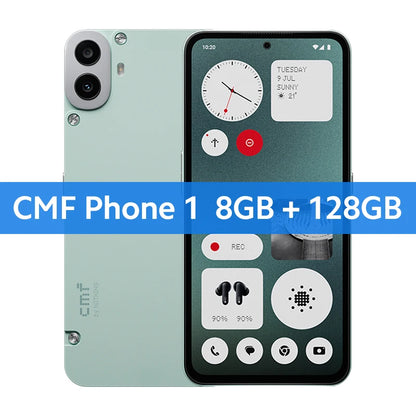 Global Version CMF Phone 1 Smartphone 50MP Camera 6.67" 120Hz Super AMOLED LTPS Display MediaTek Dimensity 7300 5G