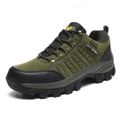 Men Casual Leather Shoes Classic Waterproof High Quality Shoes Women Climbing Shoes Outdoor Sneakers Trekking Leather Footwear