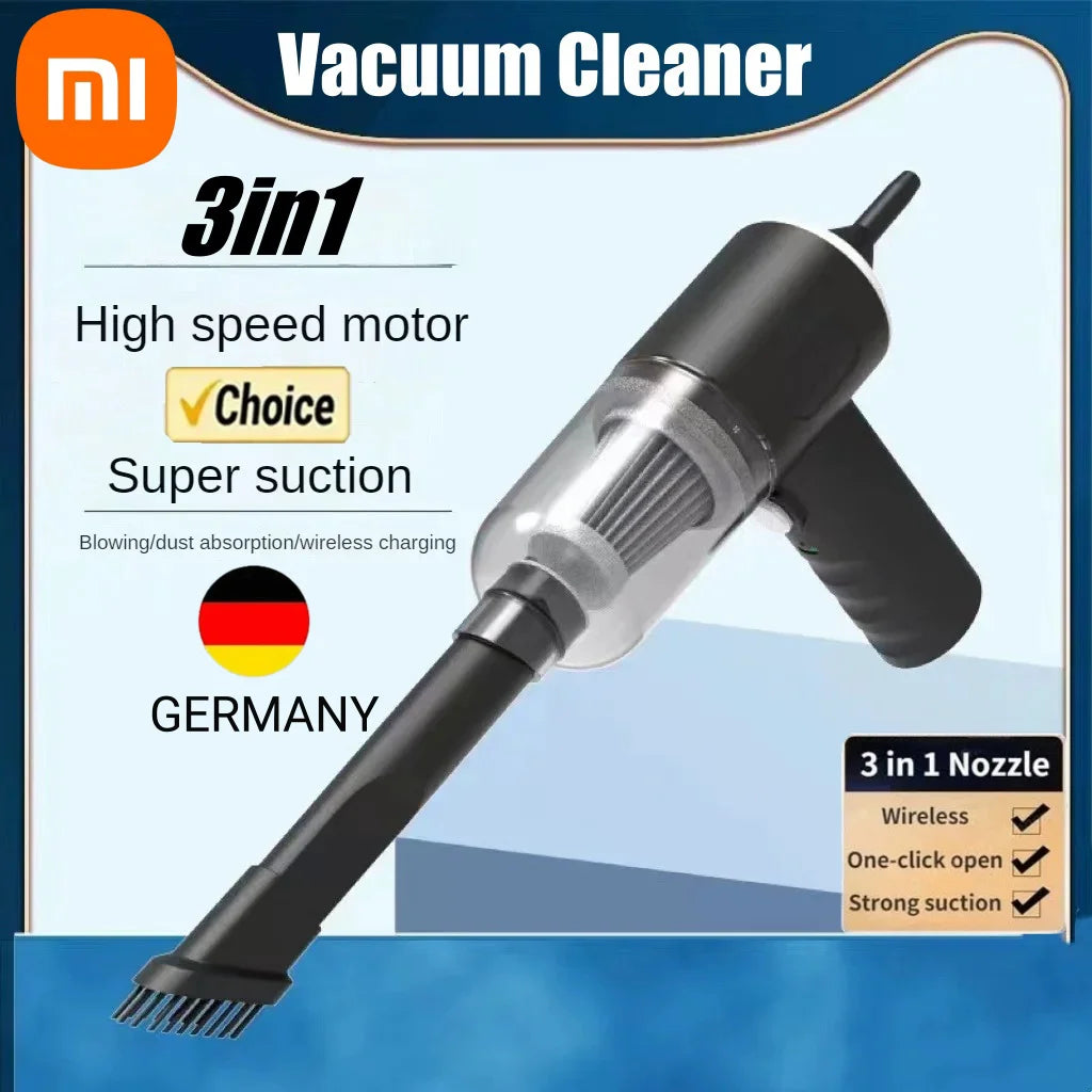 Xiaomi Wireless Vacuum Cleaner 2900000Pa 2 In 1 Cordless Handheld Auto Vacuum High-power 120W Vacuum Cleaner For Home Office Car