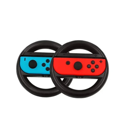 For Nintendo Switch Oled Steering Wheel Grip For Joy-con Joystick Handle Racing Game Controls Peripheral Accessories