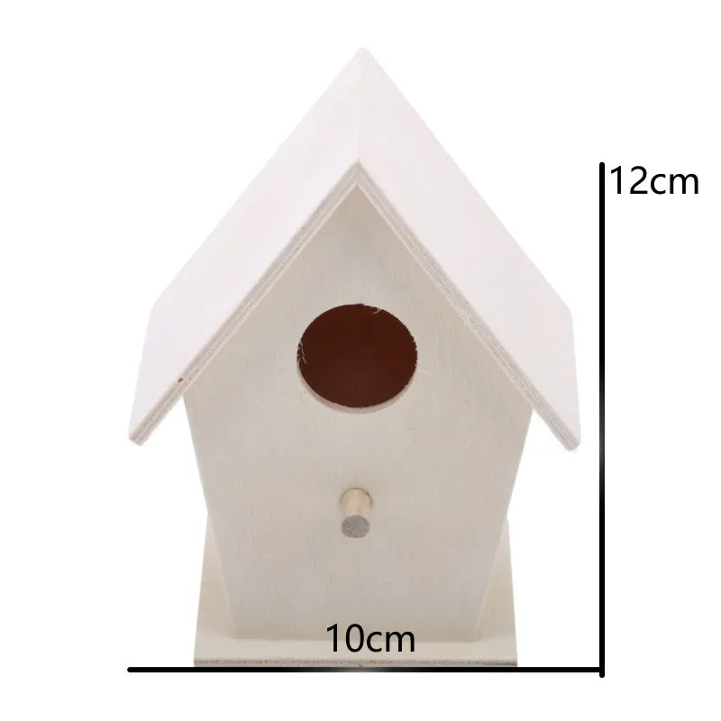 Pet Bird House Parakeet Nest Box Bird House Budgie Wood Breeding Box For Lovebirds Parrotlets Mating Box