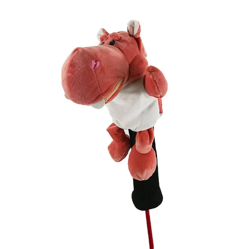 Cute cartoon animals Golf Club Head Covers Wood Head covers Driver Cover Plush doll protective cover