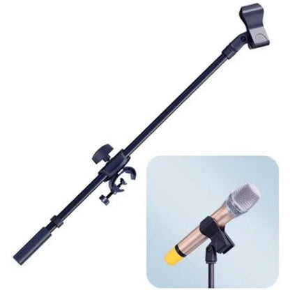 55CM Rotating Microphone Stand Crossbar Arms Mic Clip Phone Holder Extension Bracket Designed 3/8 Thread cross bar