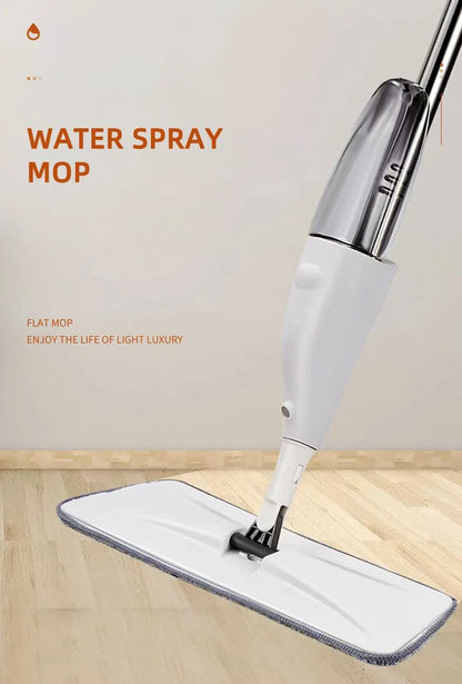 Household Disposable Mop Wet and Dry Lazy Person Spray Mop Replaceable and Reusable Microfiber Pad 1pc