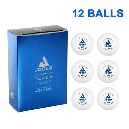 Original Joola 3-Star 40+ 6/12 Balls New Material Poly Table Tennis Balls Ping Pong Plastic Ball ITTF Approved