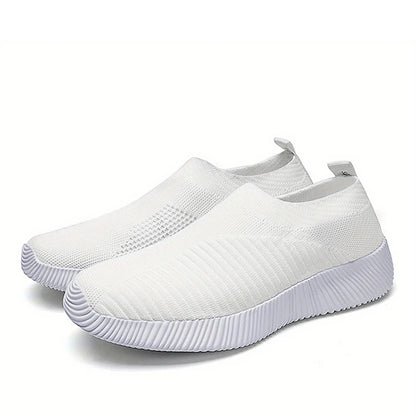 Casual Shoes Women's Sneakers Fashion 2025 New Walking Soft Women Sneakers Slip On Breathable Woman Shoes Ladies Vulcanize Shoes